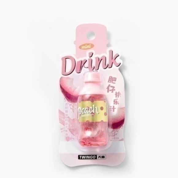 Kawaii creative peach soda correction tape - Picture 1 of 4